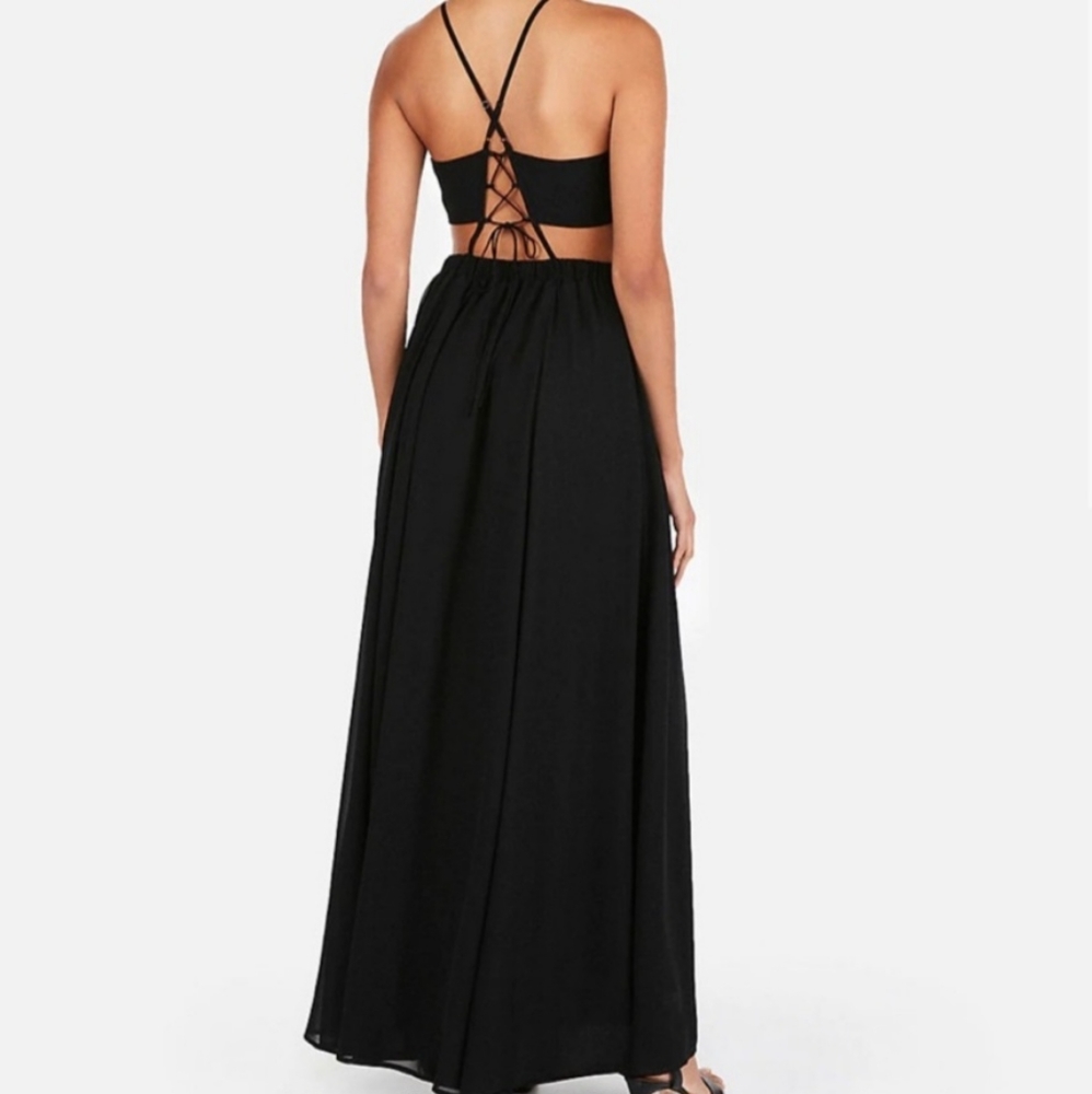 NWT Express Laceup Formal Dress